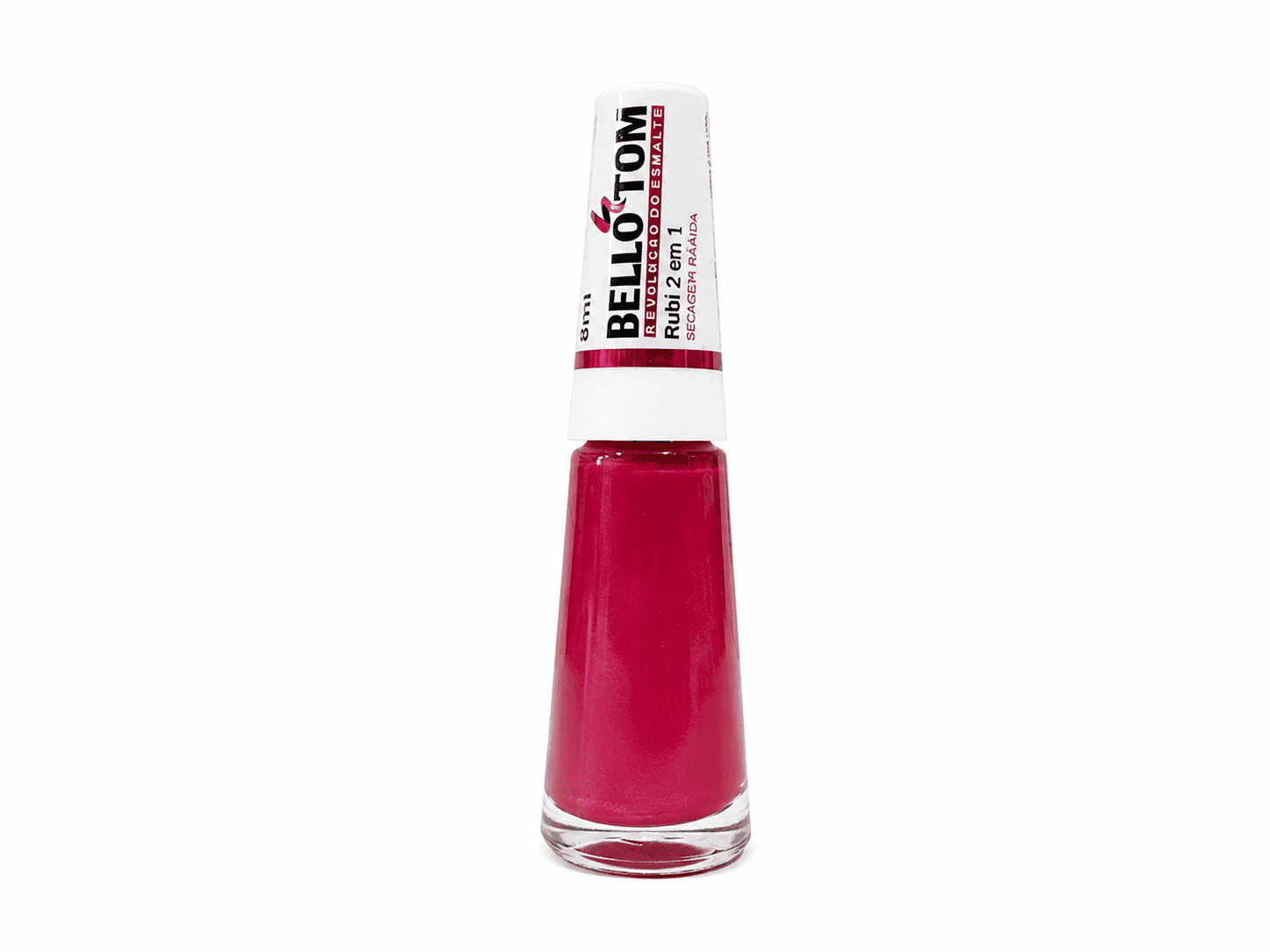 Esmalte Bello Tom - Rubi 2 em 1