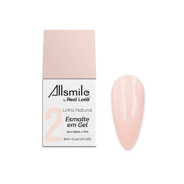 Esmalte em Gel Real Love Linha Natural
