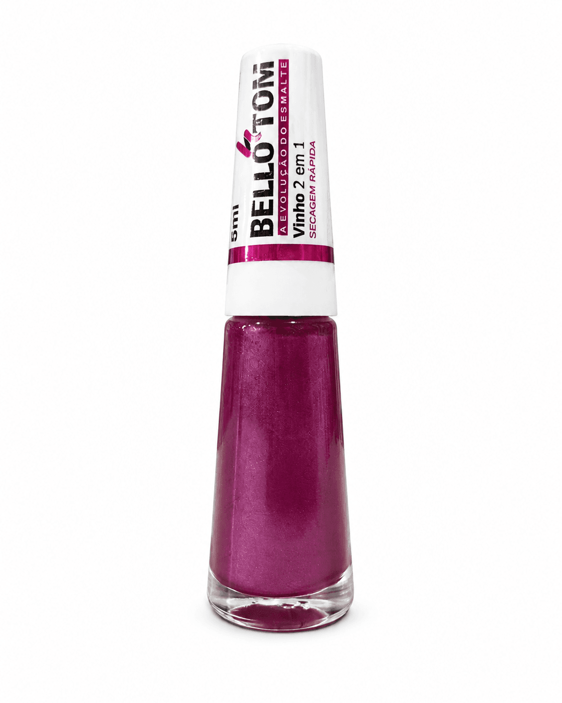Esmalte Bello Tom - Vinho 2 em 1